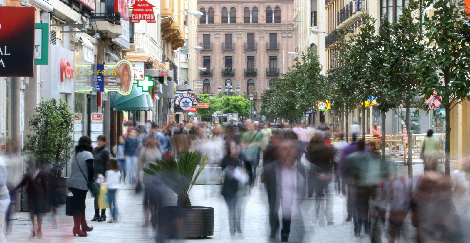 Vista de la céntrica calle Cruz Conde.
