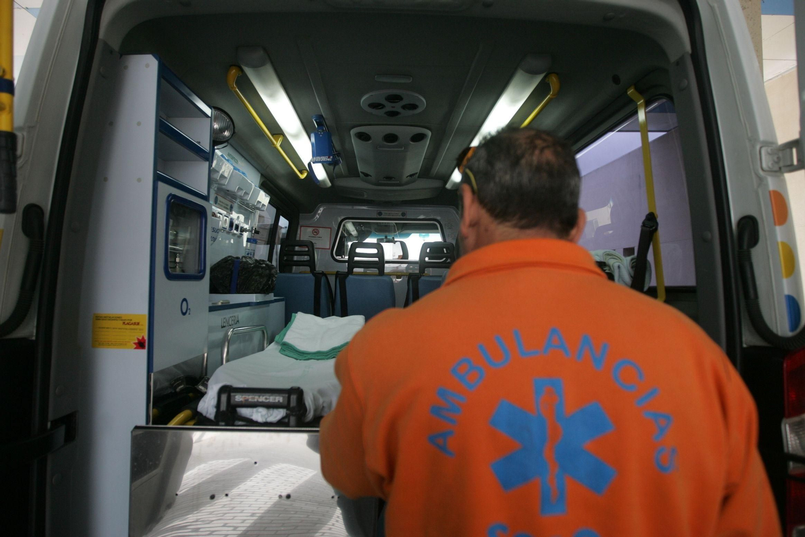 Imagen de archivo de una ambulancia.