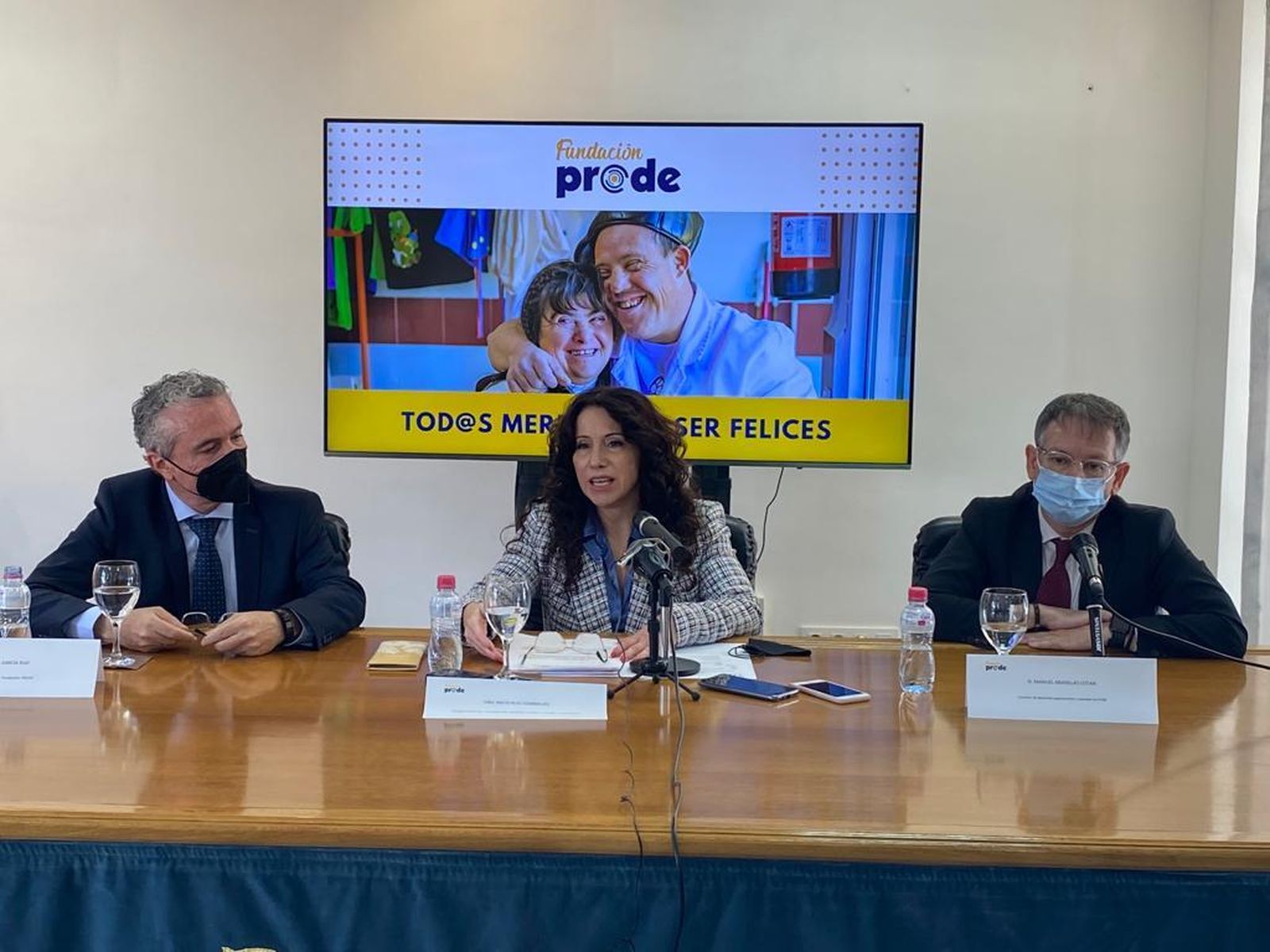 Rocío Ruiz durante el acto celebrado en Pozoblanco