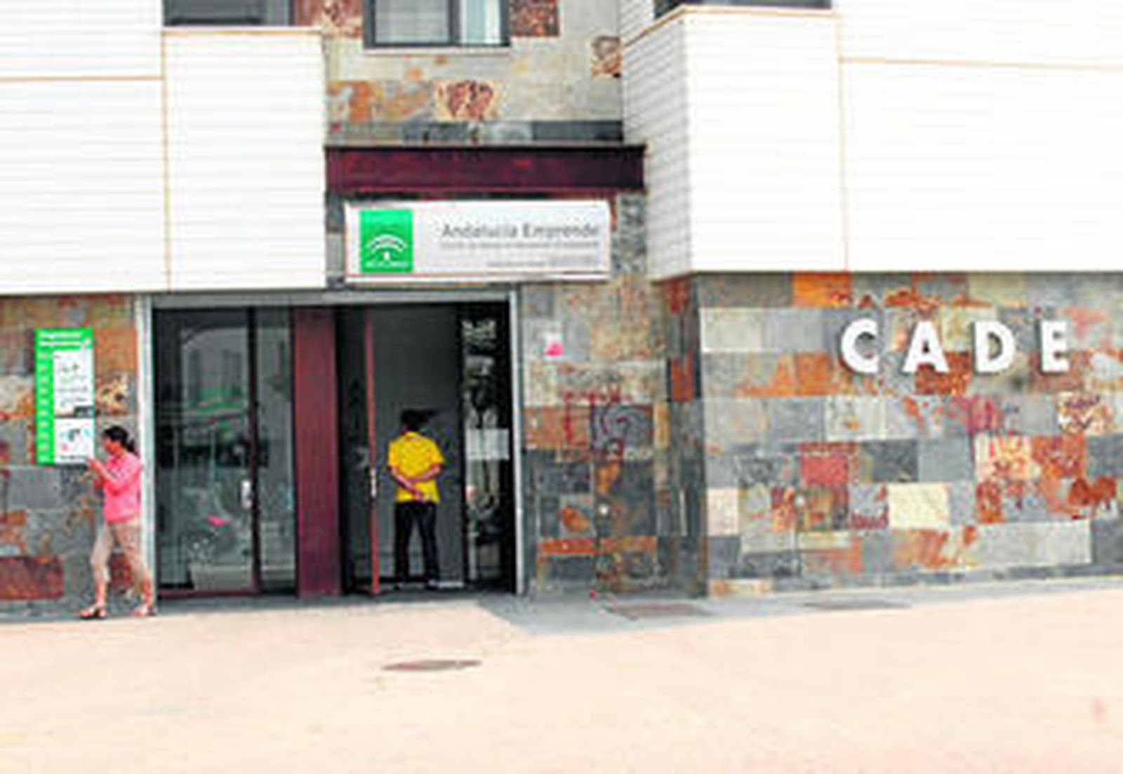 Imagen del  Centro de Apoyo al Desarrollo Empresarial (CADE) de Huelva.