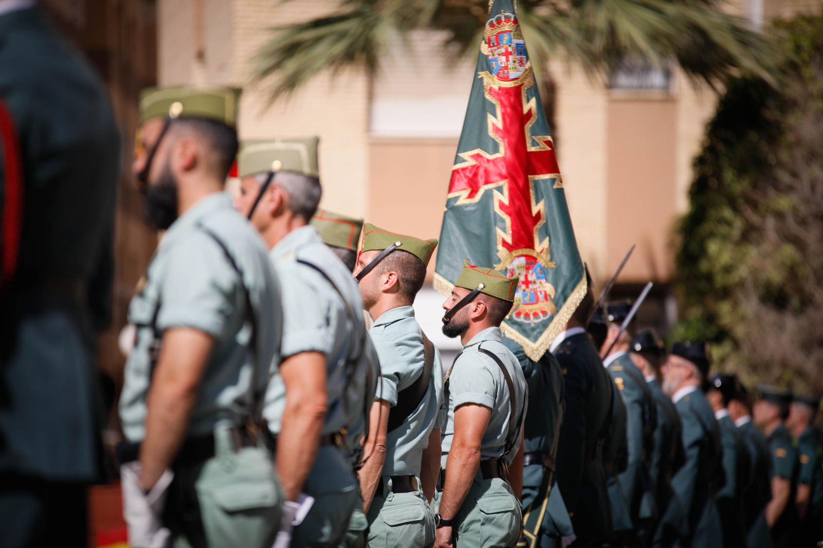 Fotogalería del 180 aniversario de la Guardia Civil.