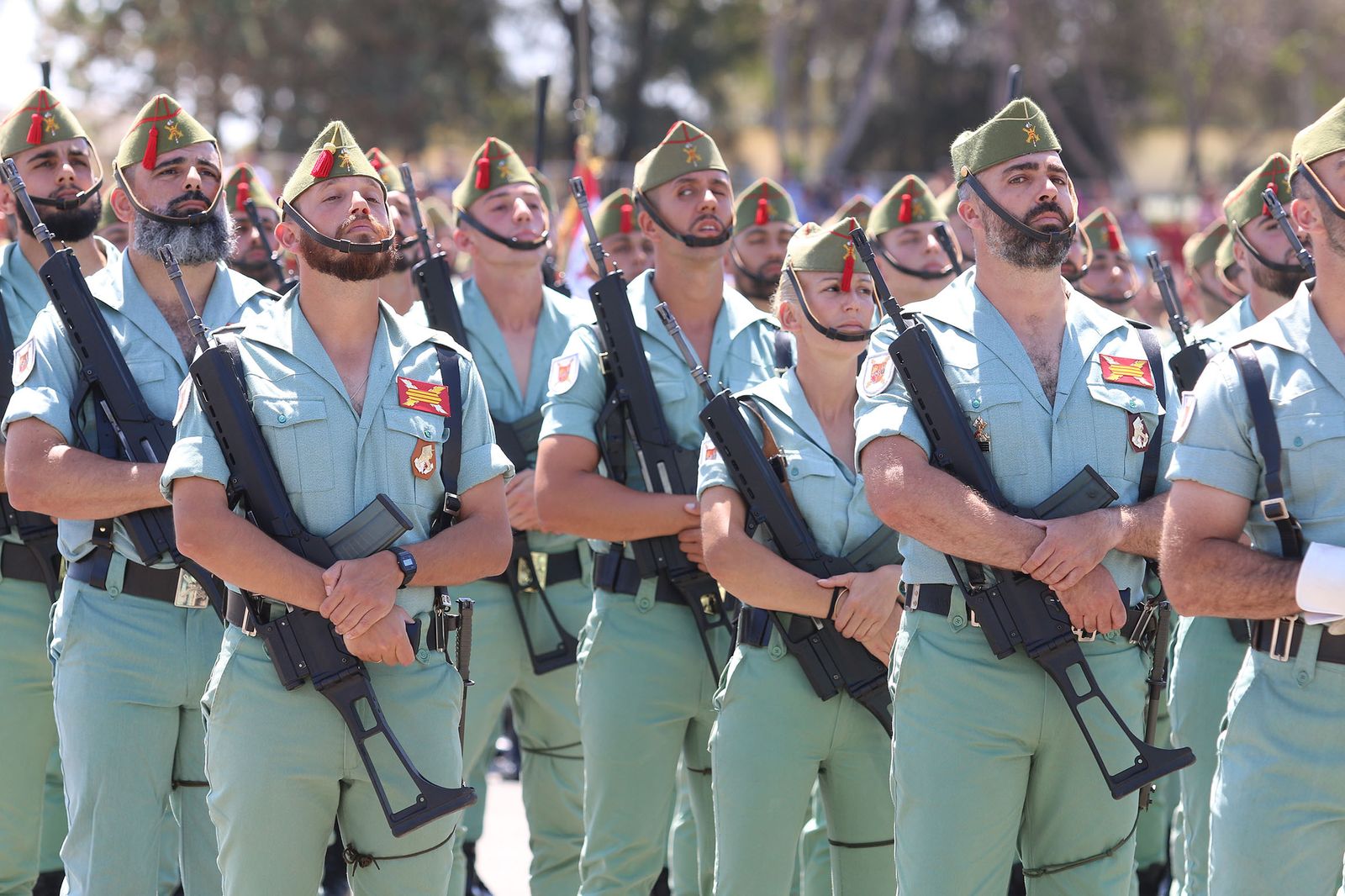 Fotogalería del desfile del Sábado Legionario DIFAS 2022