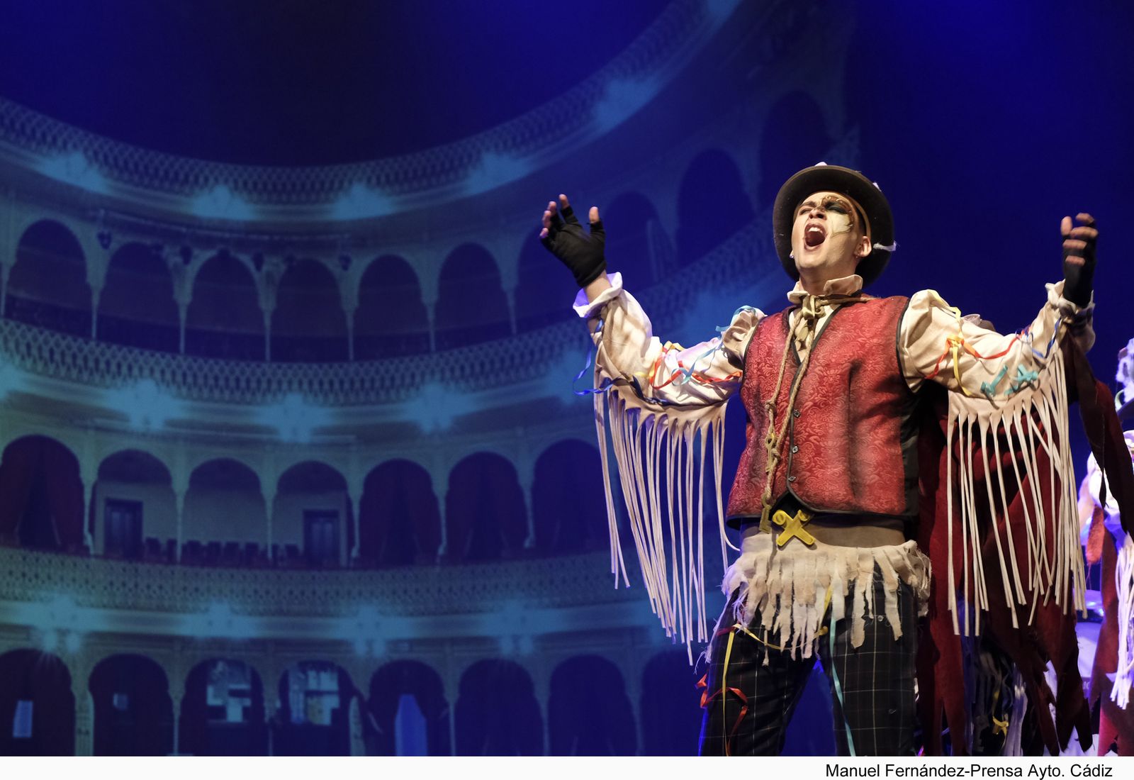 La comparsa 'El pequeño fantasma'