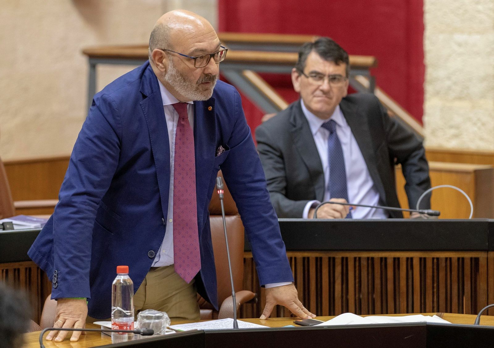 Alejandro Hernández, en el Parlamento