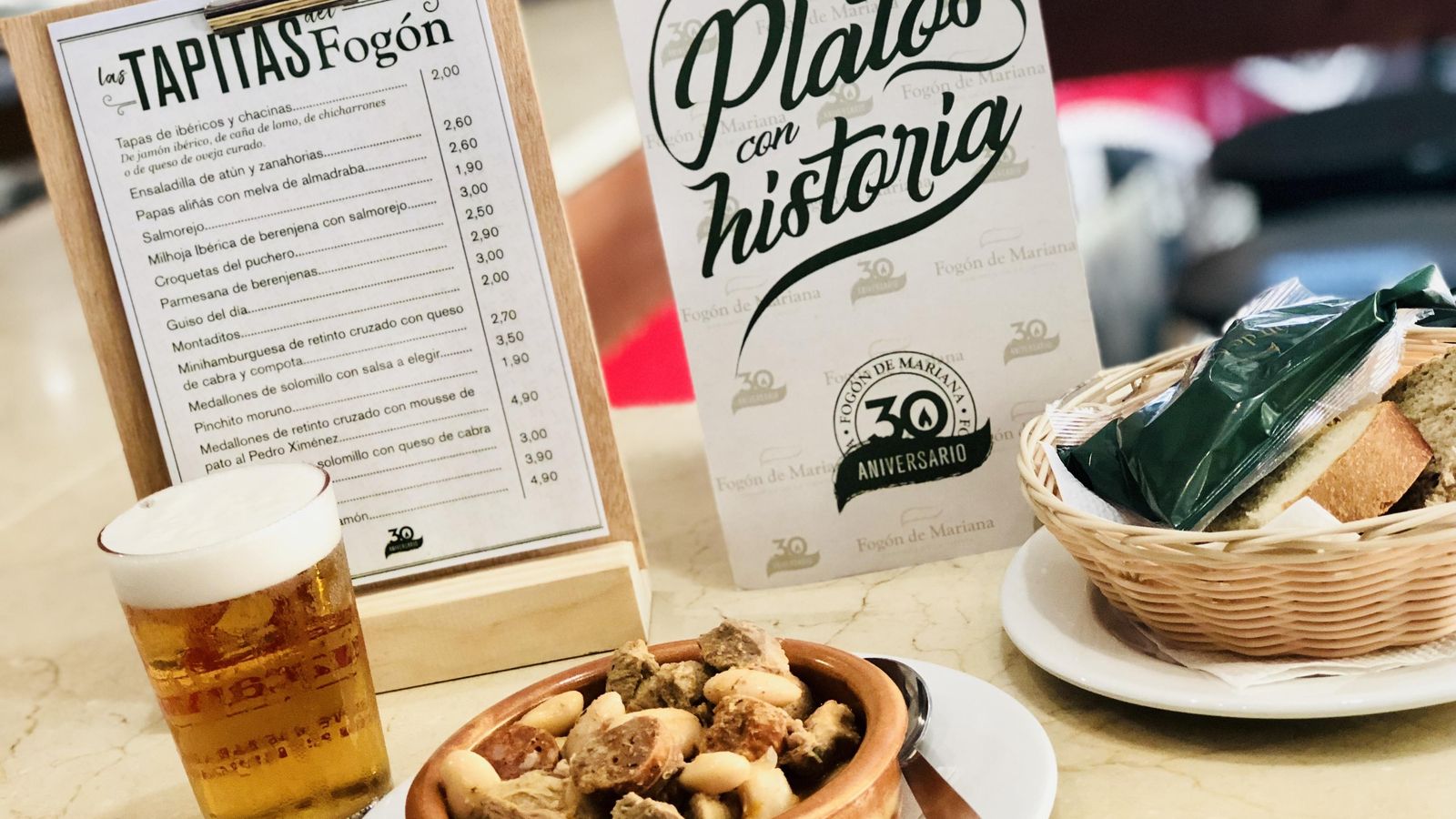 Fogón de Mariana celebra sus 30 años de historia.