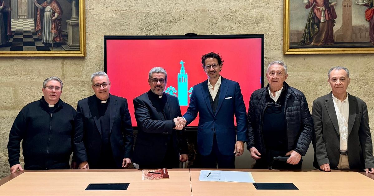 El Cabildo de la Catedral y Ayesa firman un convenio para el estudio integral del Giraldillo