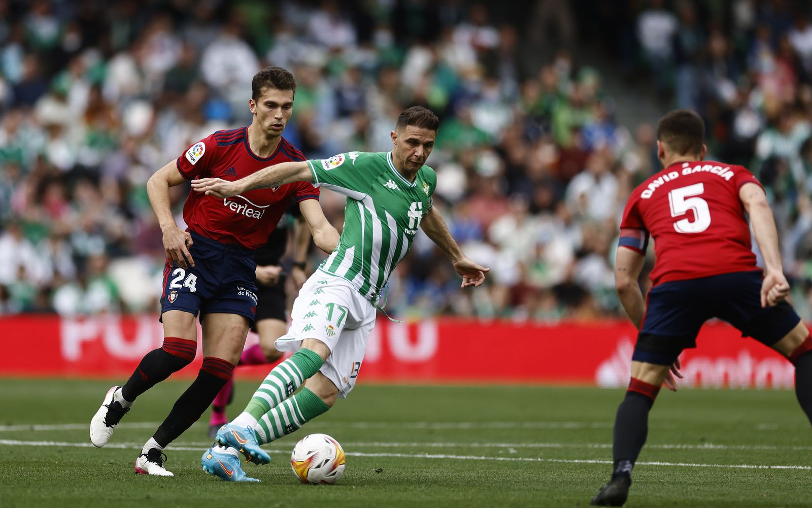 Las imágenes del Betis-Osasuna