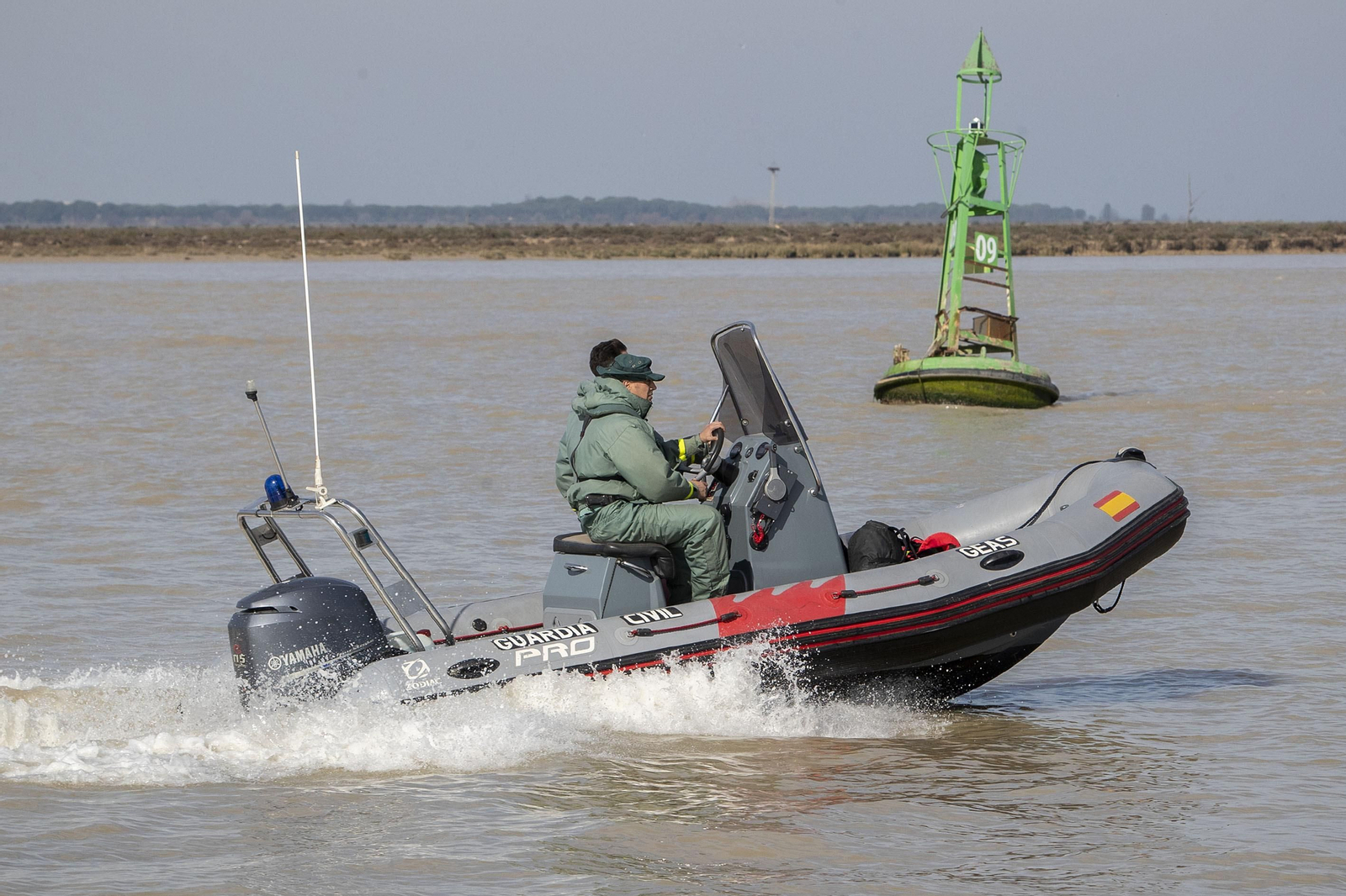 Operación Ave  fenix contra la pesca  de la angula