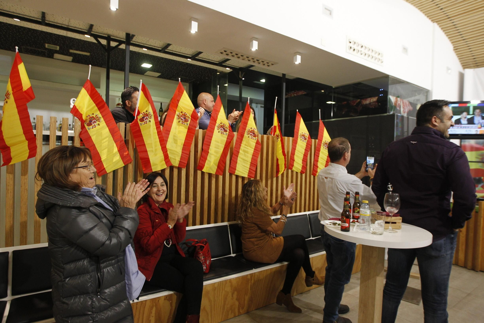 Fotogalería noche Elecciones Generales 10 Noviembre 2019. Almería