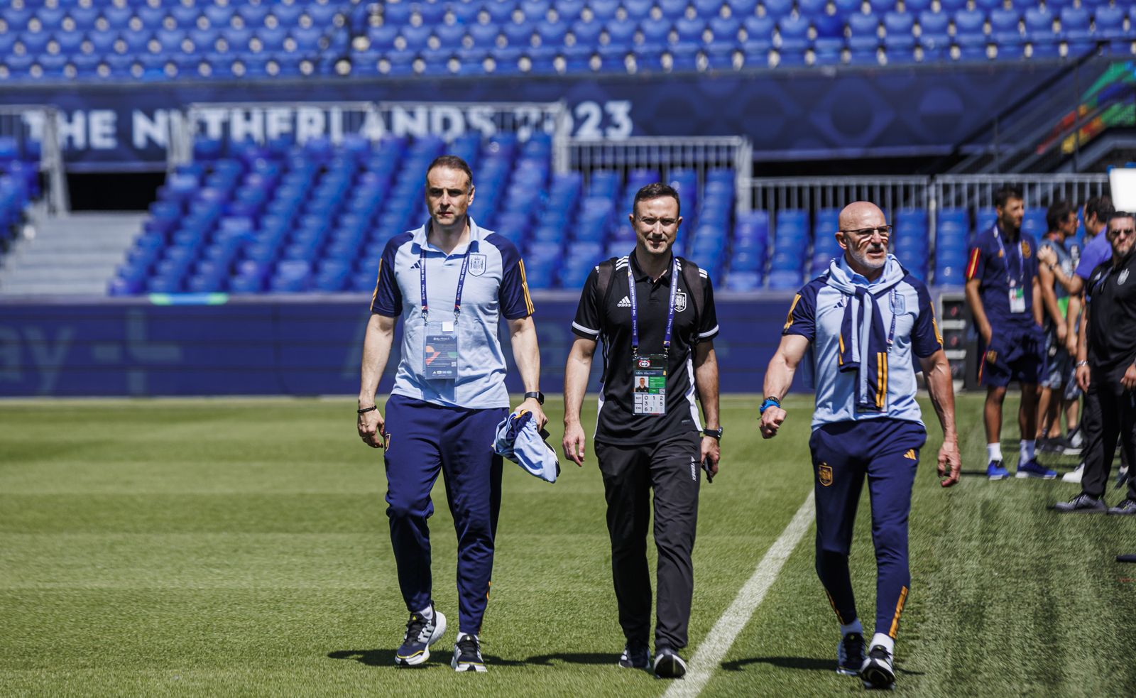 Las fotos de la selección antes de la final de la Liga de Naciones