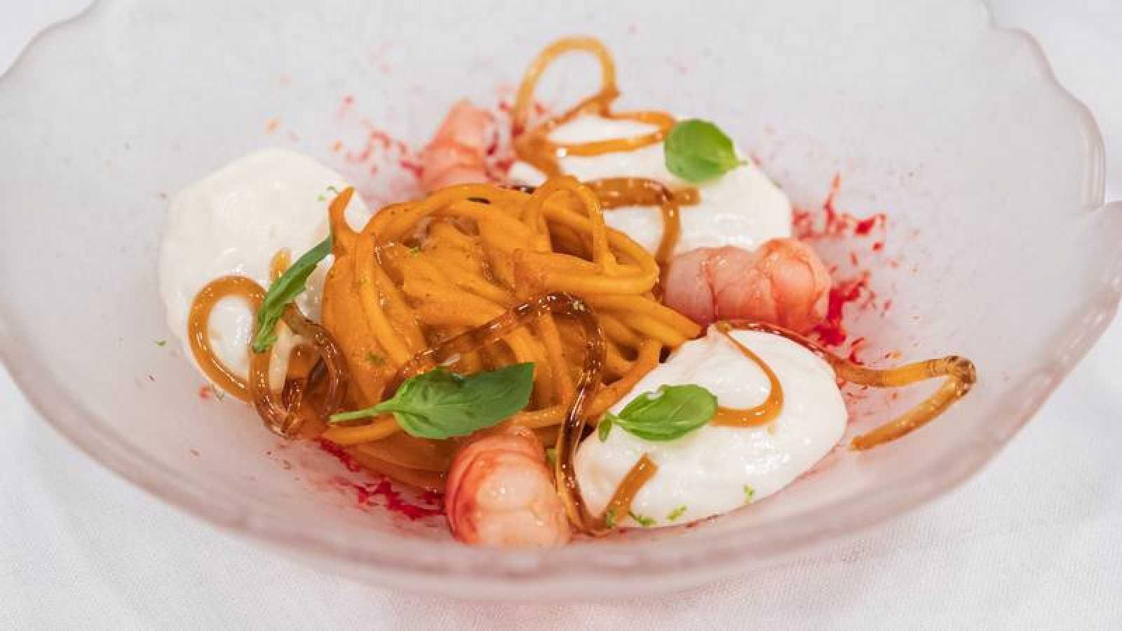 Los espaguetis de la resaca, receta finalista de Miki Nadal