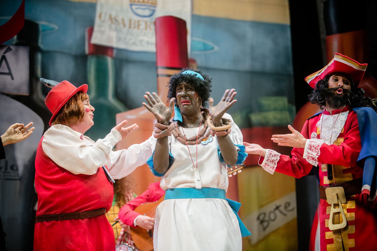 Chirigota "Los que vienen de etiqueta"