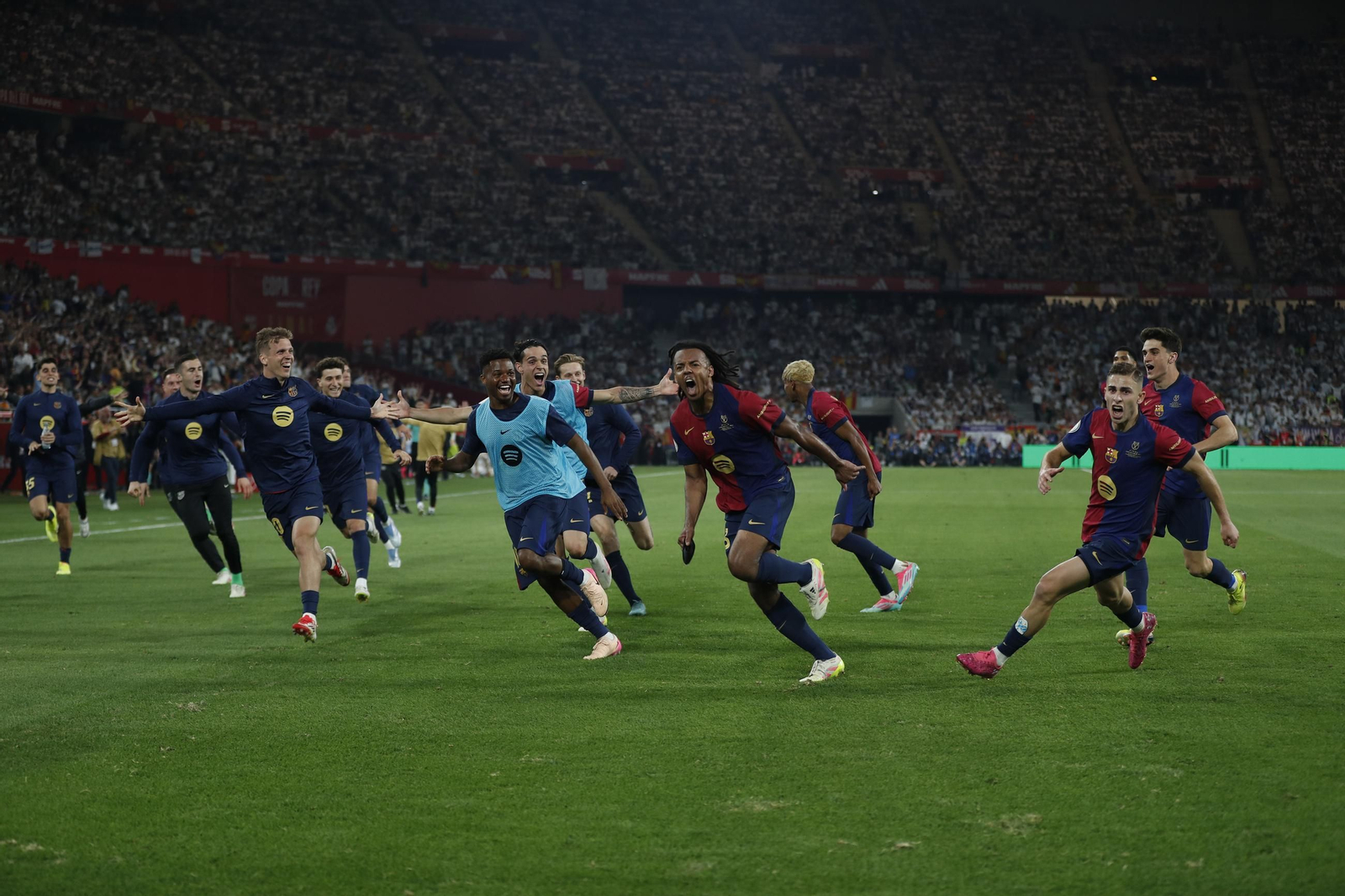 Las fotos del Barcelona - Madrid