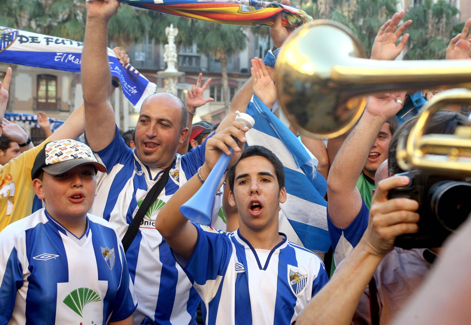 Las fotos del último ascenso del Málaga CF a Primera División