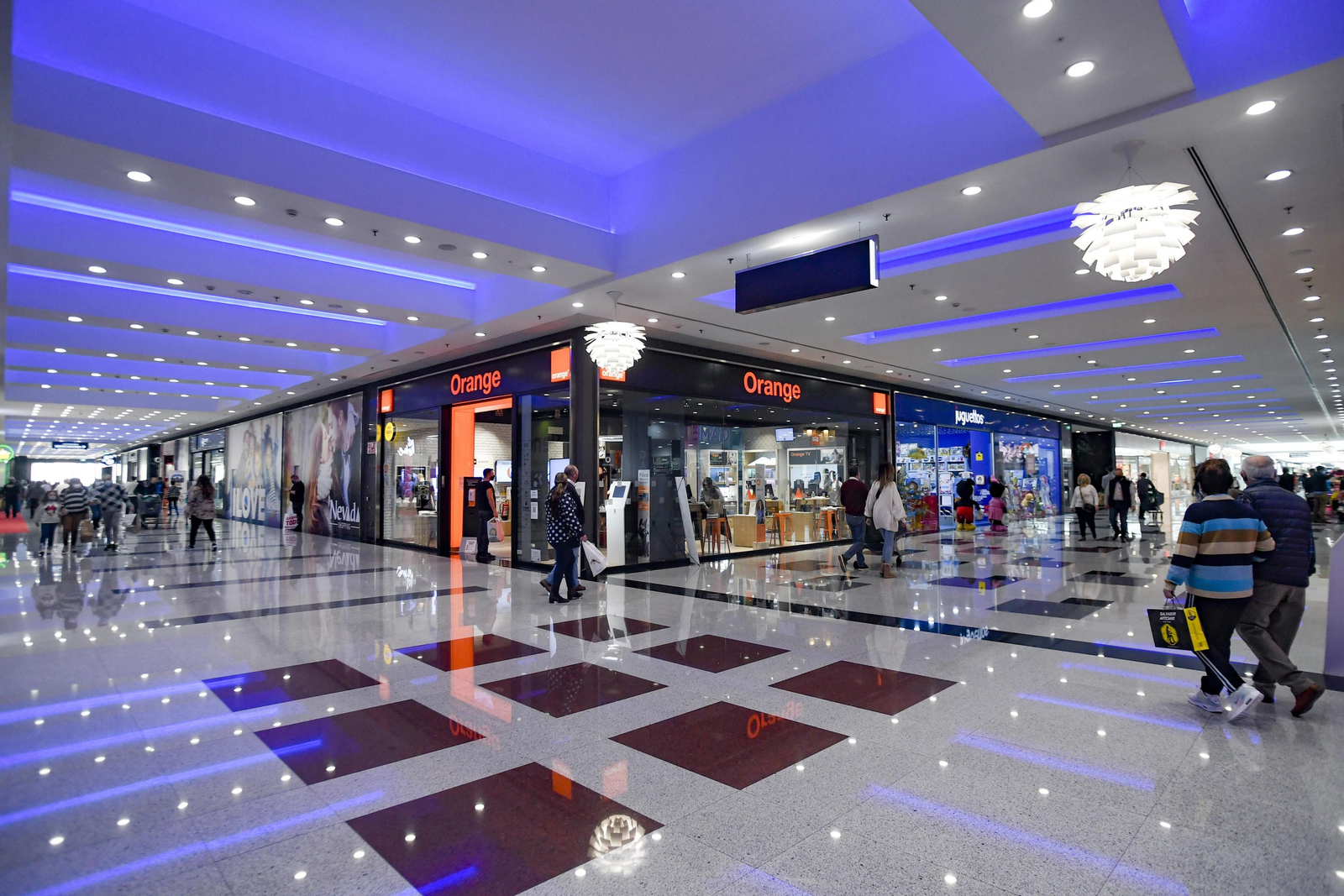 Imagen de archivo del Centro Comercial Nevada.