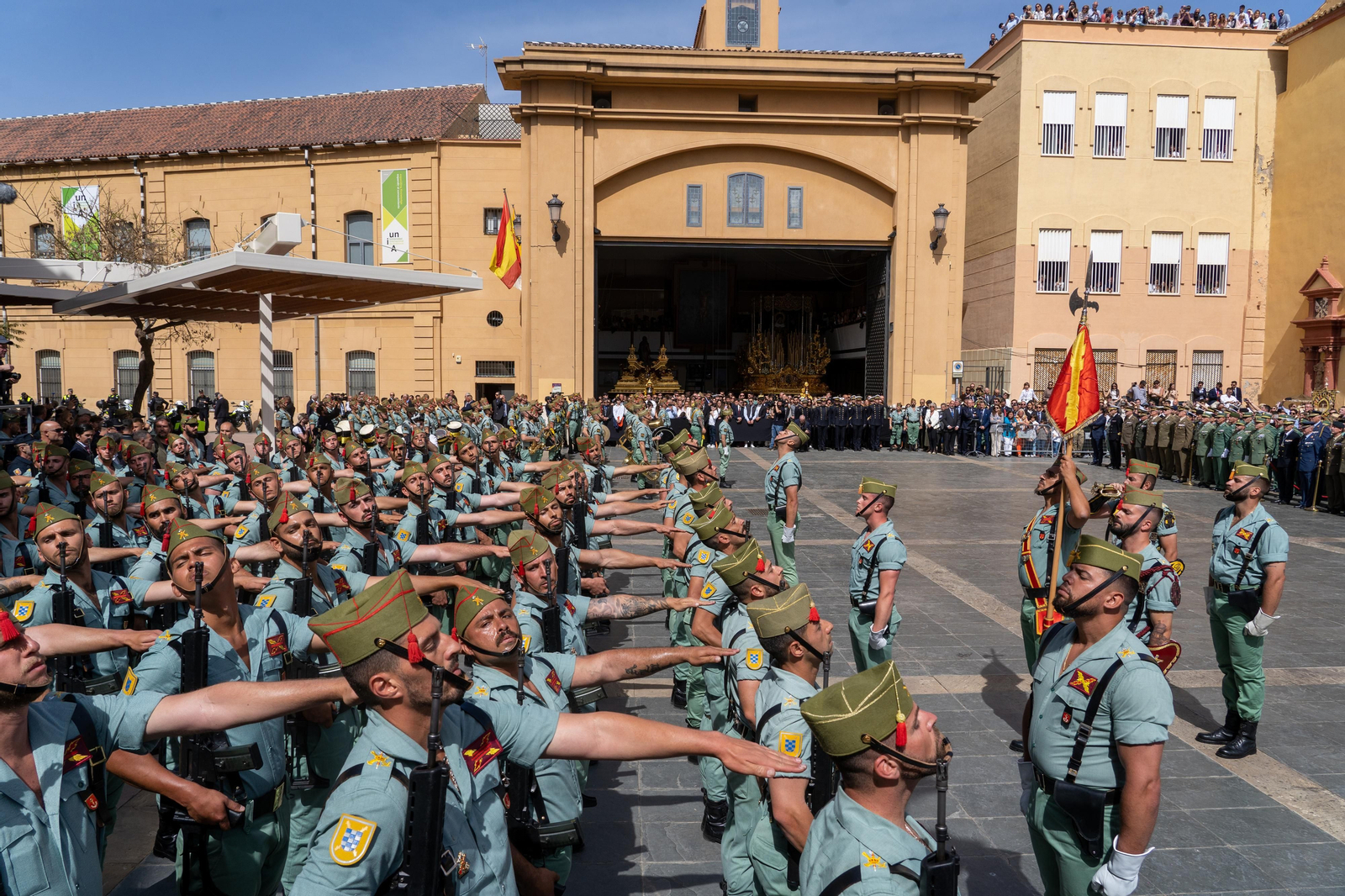 Las fotos de la Legión en la Semana Santa de Málaga 2023 Las fotos de la Legión en la Semana Santa de Málaga 2023