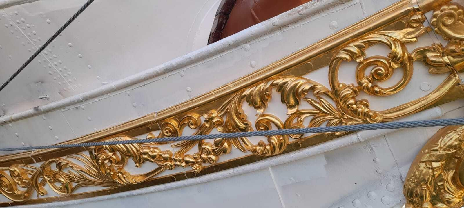 Así ha sido la restauración en Jerez de la diosa de Elcano