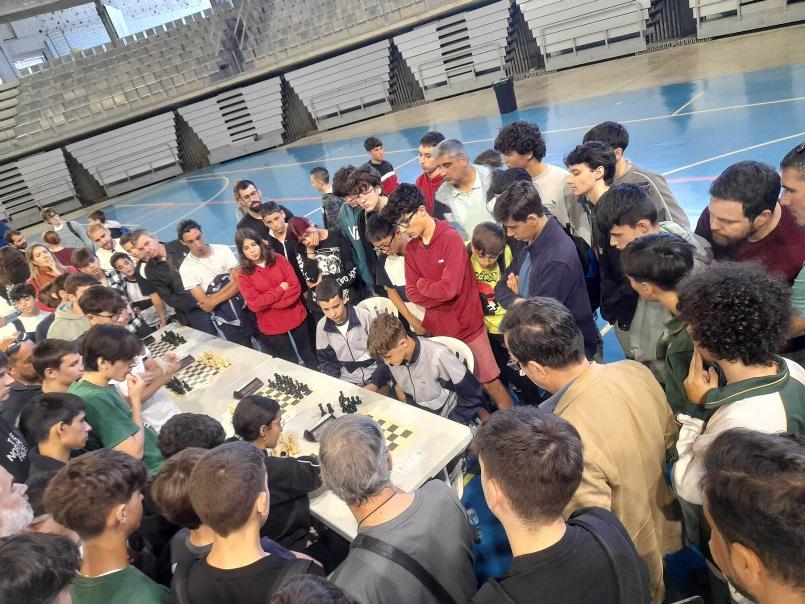 II Reunión de Ajedrez Escolar celebrada en Jerez.