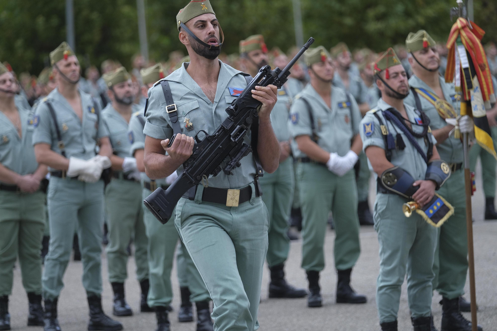 Sábado legionario, en fotos