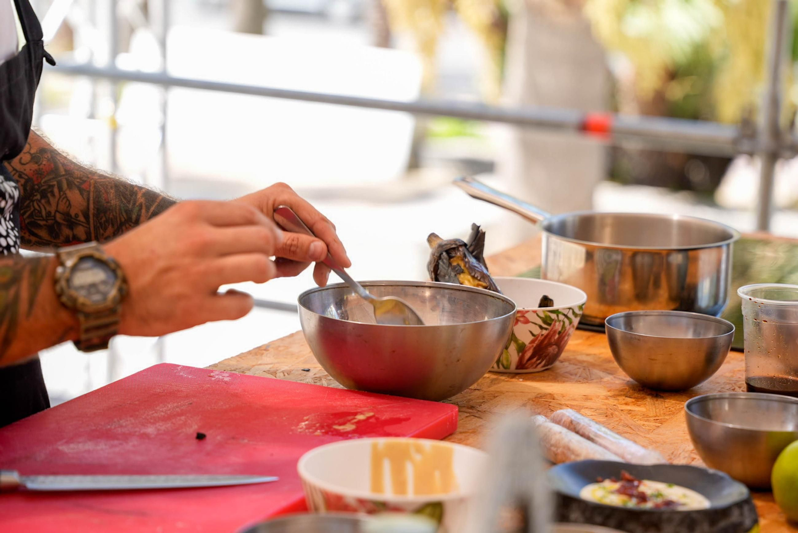 Las mejores imágenes de los showcookings del Obrador Las Pitas y Bosco Benítez