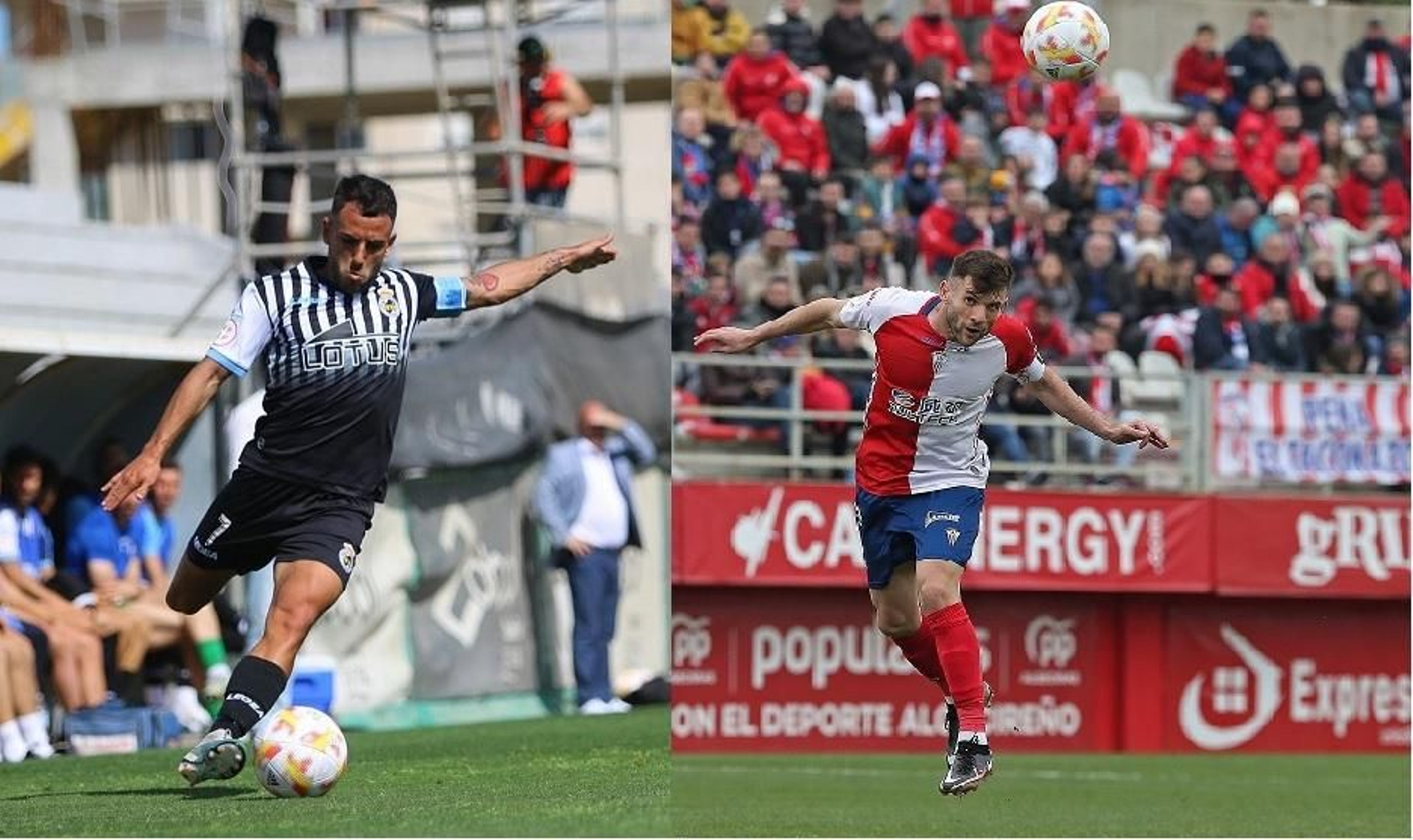 El balono Loren y el algecirista Iván, los capitanes del Clásico.