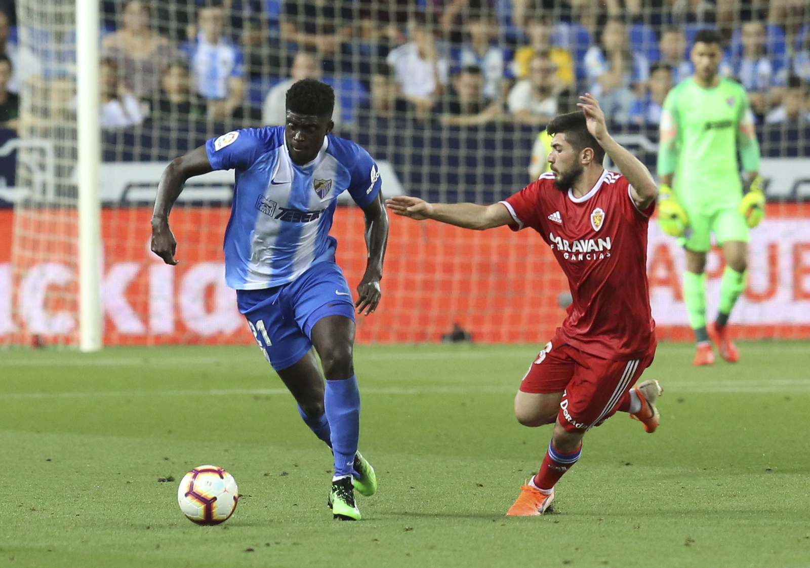 Las fotos del Málaga CF - Zaragoza
