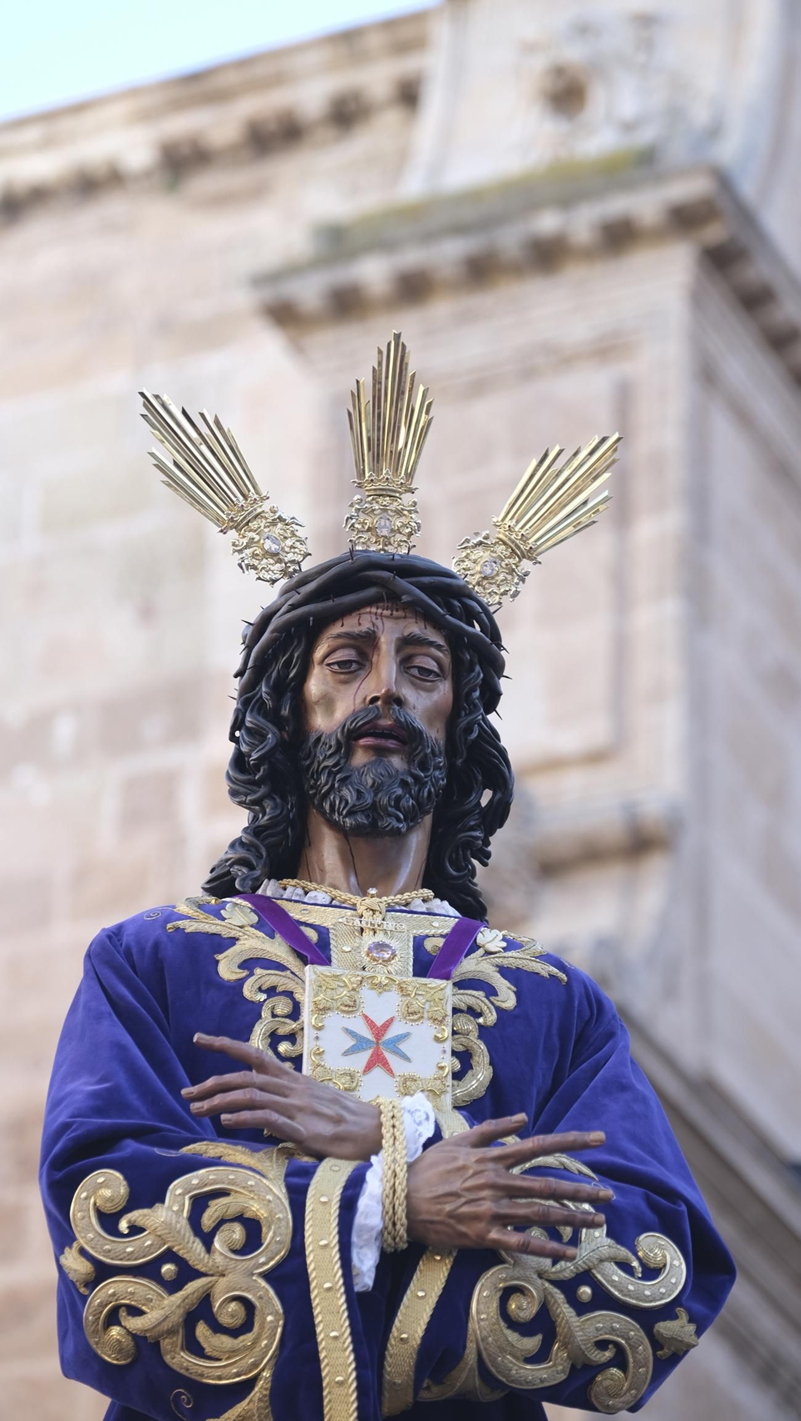 La procesión de Prendimiento en Almería, en imágenes