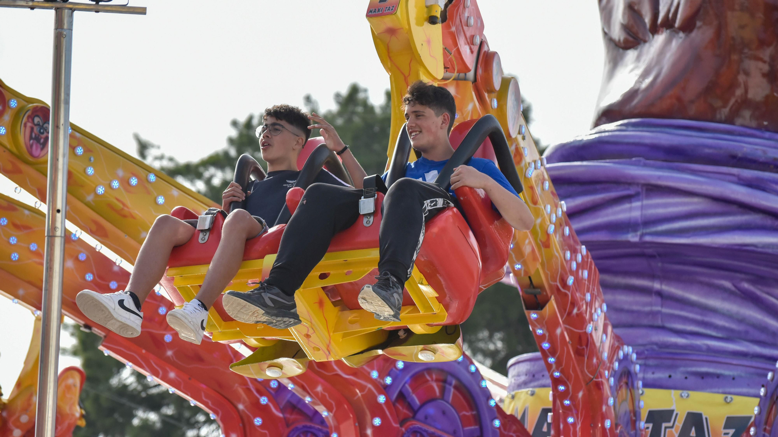 Fotos del viernes en la Feria de Los Barrios