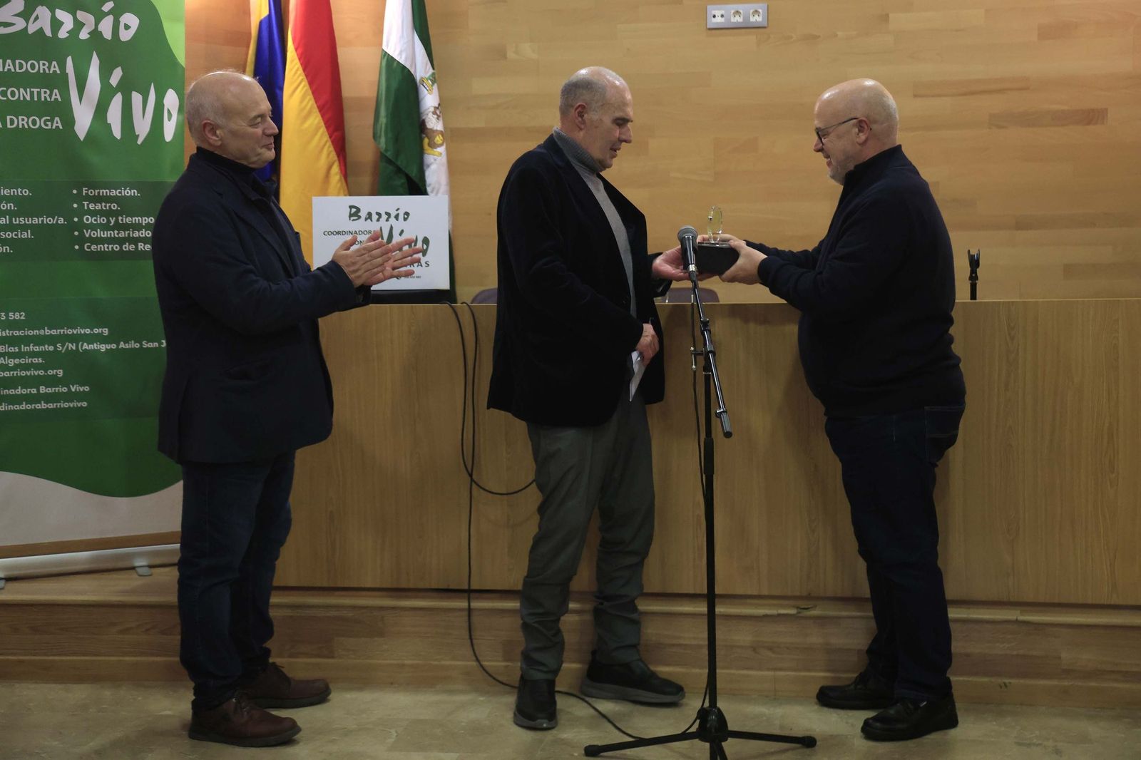 Fotos del acto por el 35 aniversario de la coordinadora Barrio Vivo de Algeciras