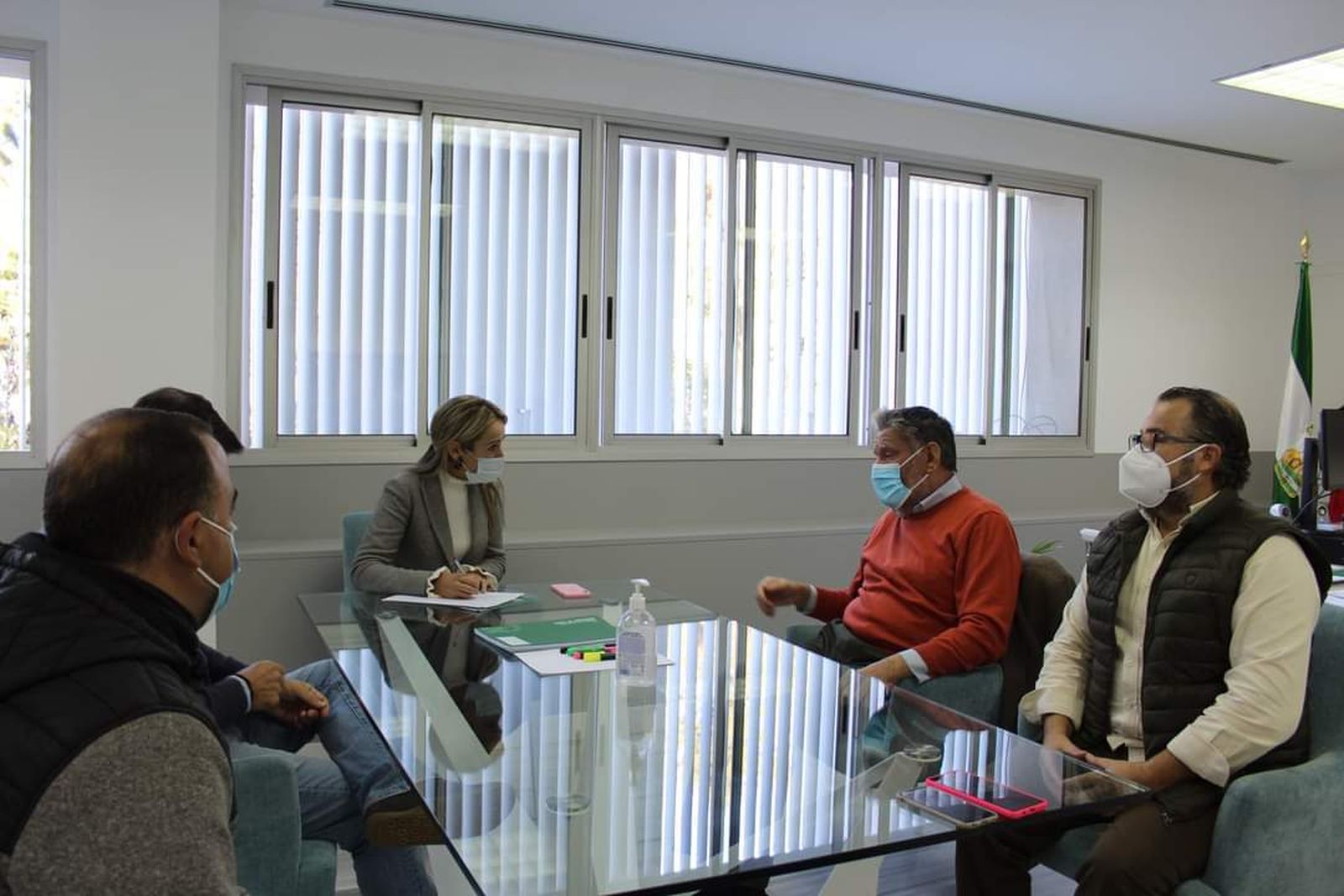 Bella Verano, durante la reunión mantenida con 'Más Plurales'.