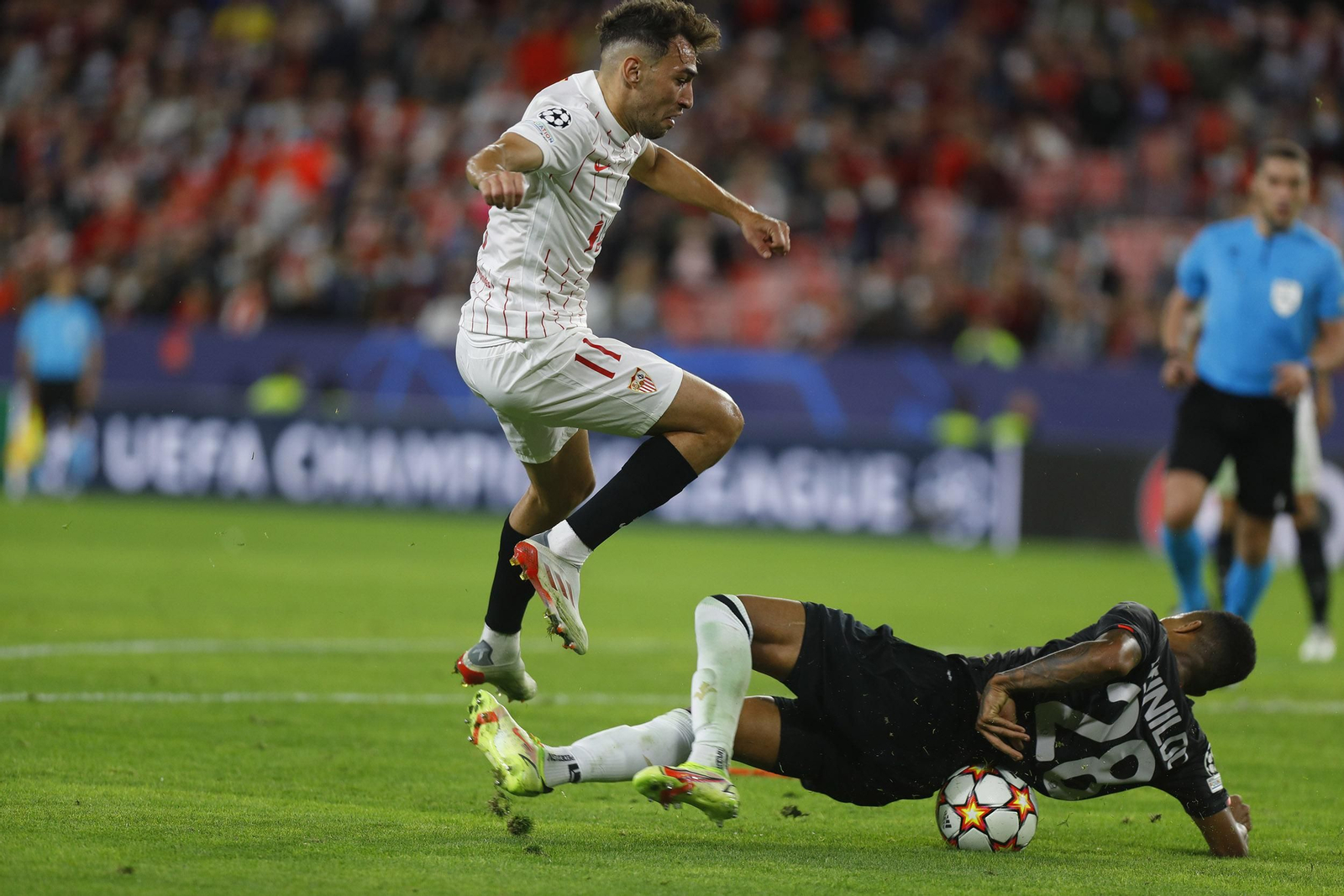 Las imágenes del Sevilla-Lille