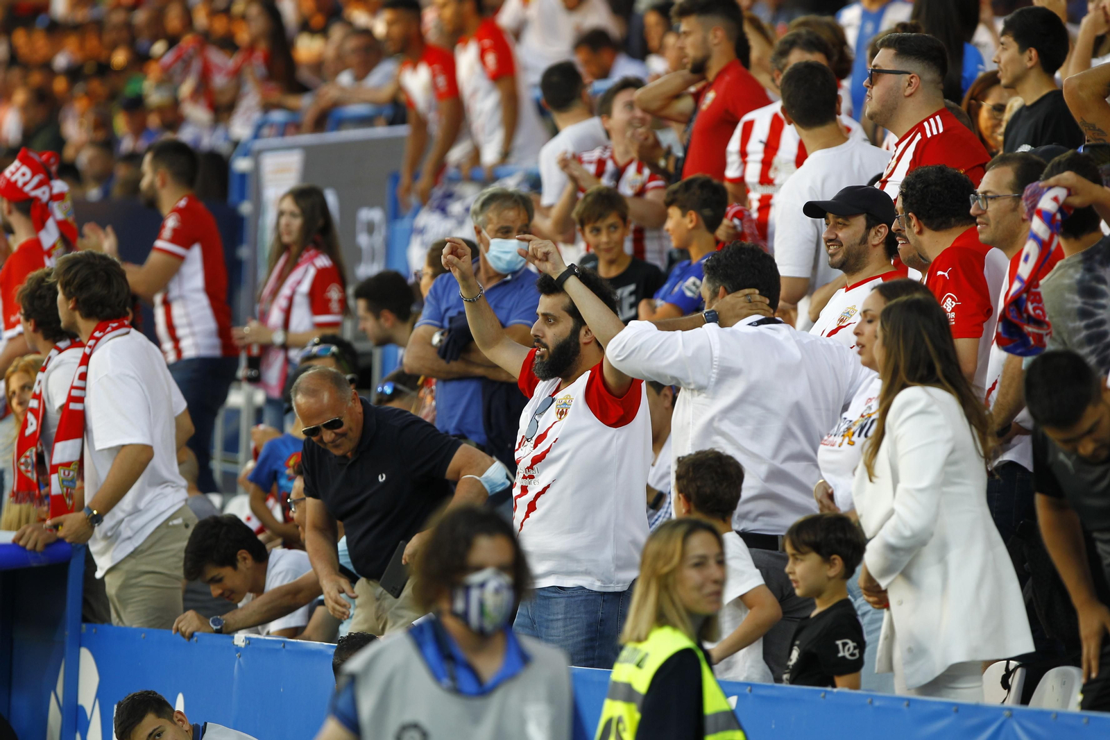 Imágenes del C.D. Leganés-U.D. Almería. Ascenso a la Liga Santander de Fútbol
