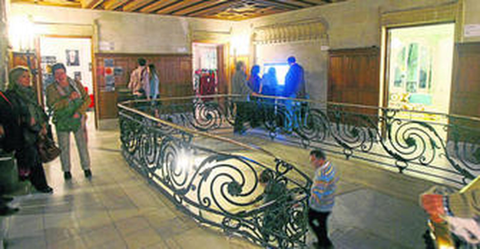 Interior de la Casa Aramburu durante la muestra 'Cádiz Preview' en el pasado mes de marzo.