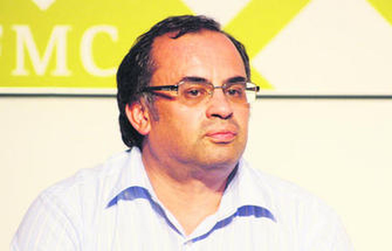 Imagen de archivo del escritor algecireño Juan Emilio Ríos.