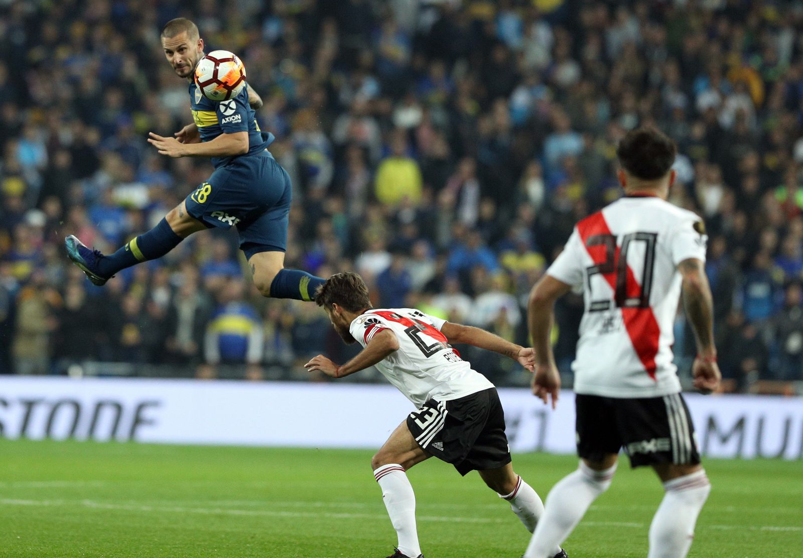 Las imágenes de la final de la Copa Libertadores entre el River Plate y el Boca Juniors