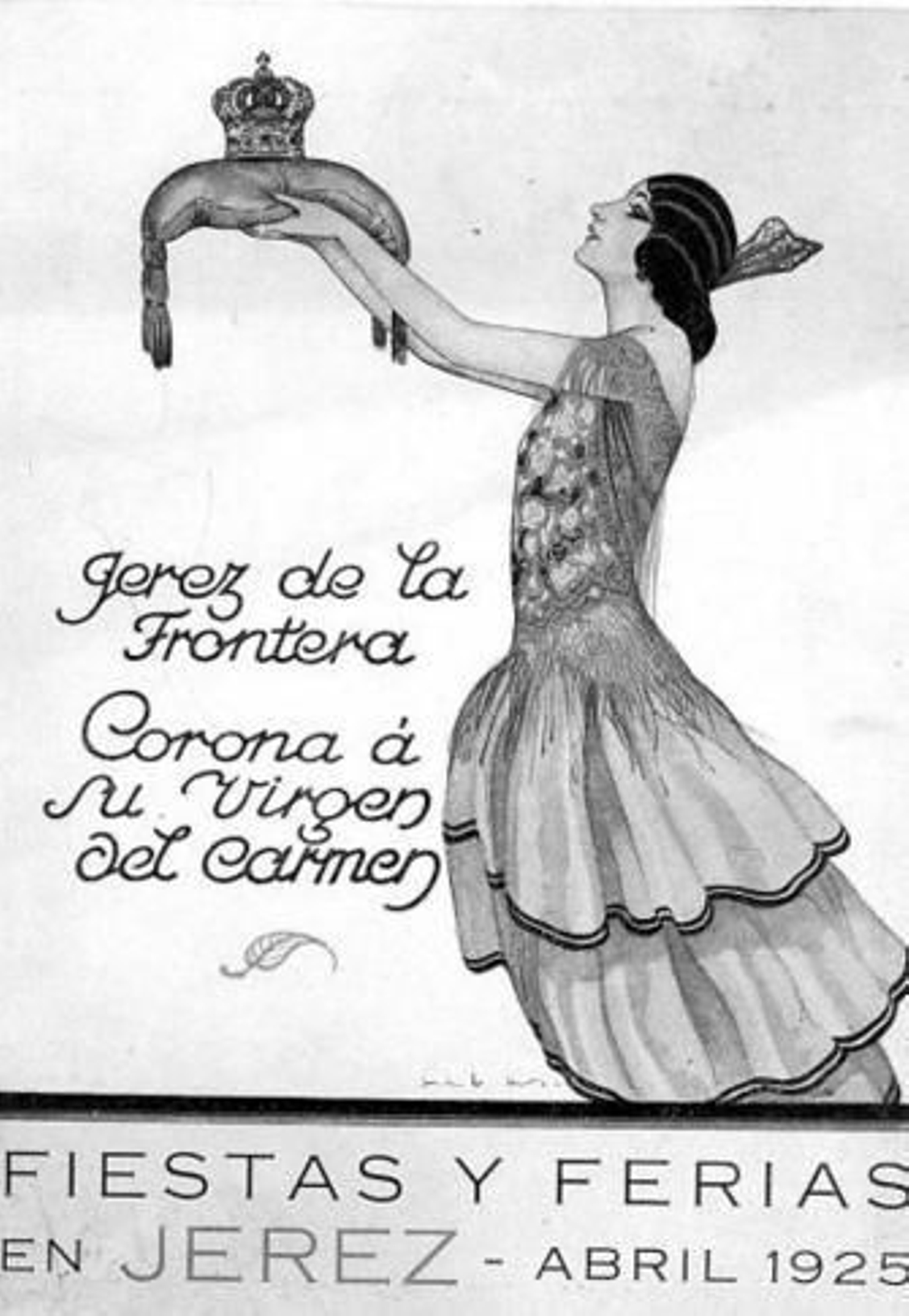 De cuando vinieron los Reyes a Jerez, a la Coronación de la Virgen del Carmen