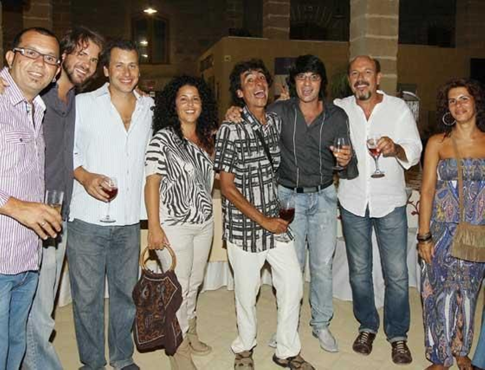 Londro, Juan Diego, Melchora Ortega, Tomasito, Joaquín Grilo, Javier Ruibal, la mujer de Londro, entre otros

Foto: Miguel Angel Gonzalez