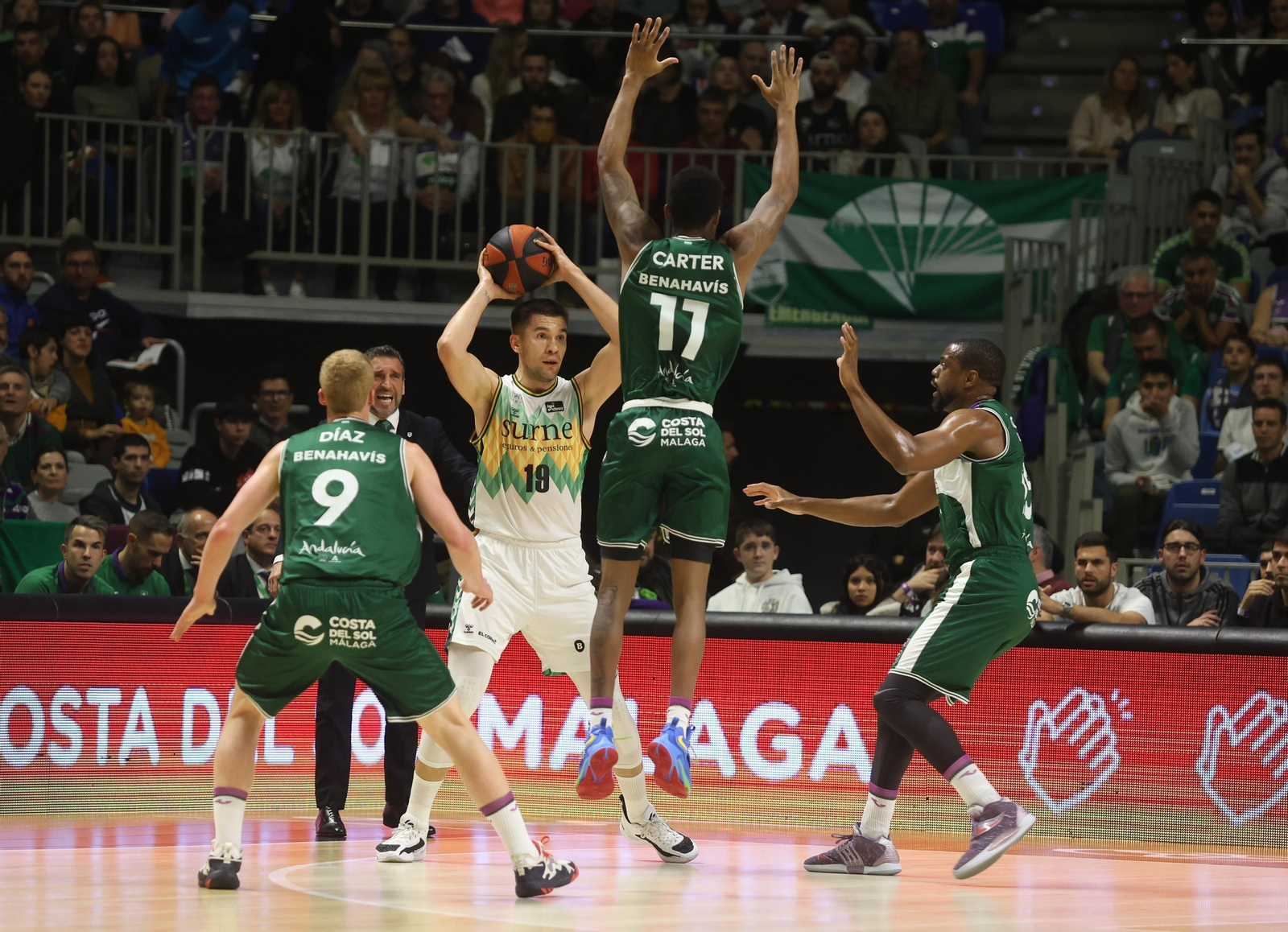 El Unicaja - Bilbao Basket, en fotos