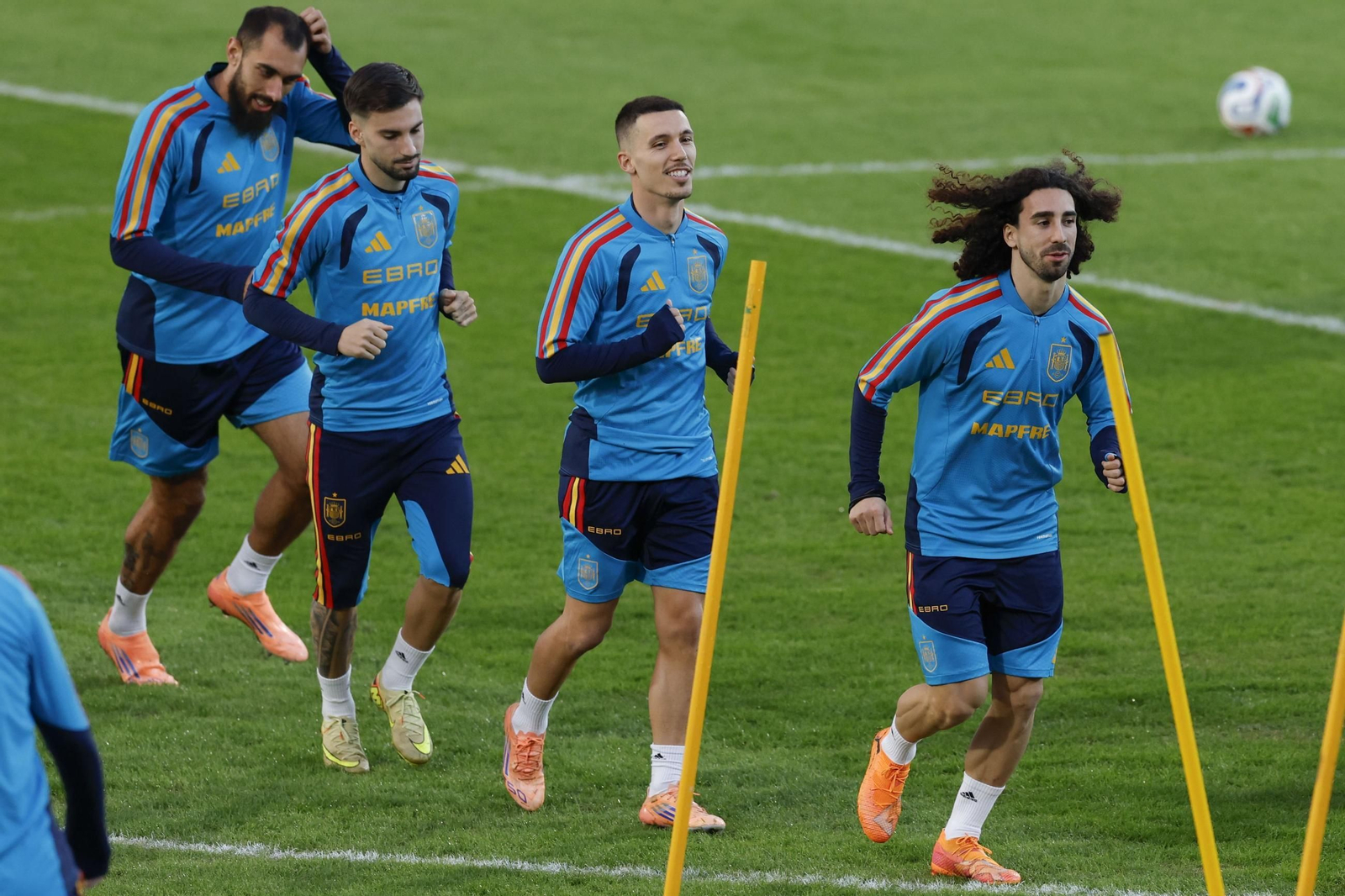 Las fotos de la selección española en Sevilla