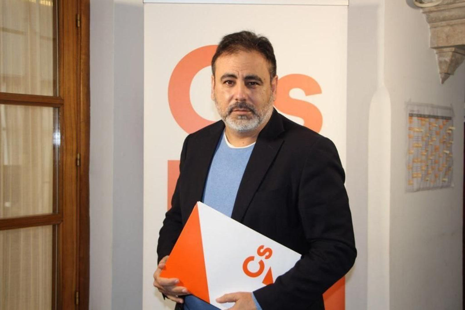 El portavoz de Cs y primer teniente de alcalde en el Ayuntamiento de Bormujos, Manuel Romero.