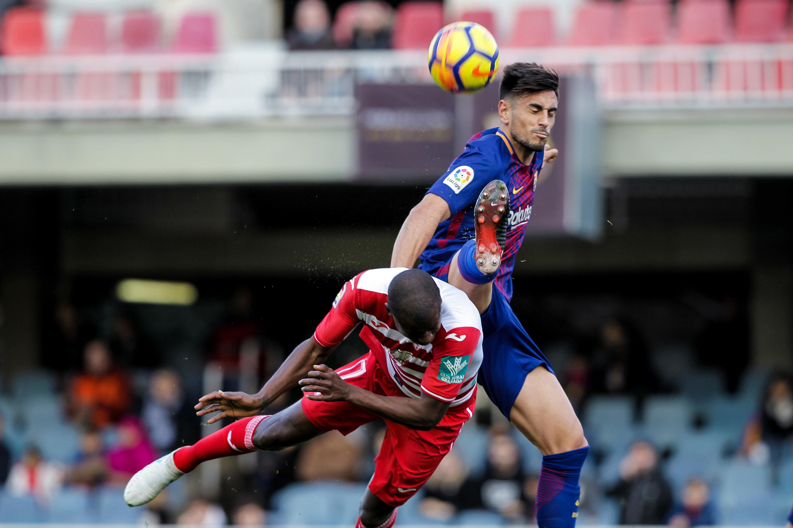 Las imágenes del Barcelona B-Granada