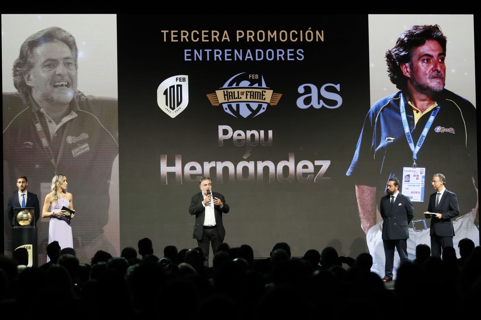 Las fotos del Salón de la Fama del baloncesto español en Sevilla