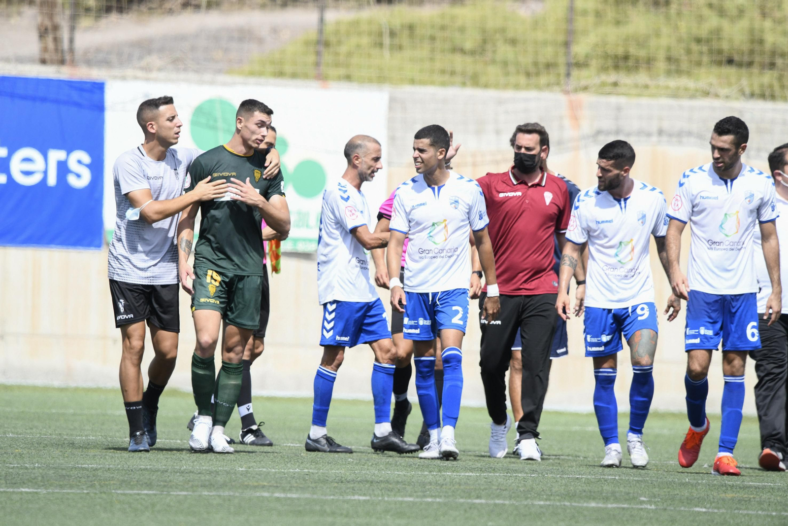 El empate del Córdoba CF ante el Tamaraceite, en imágenes