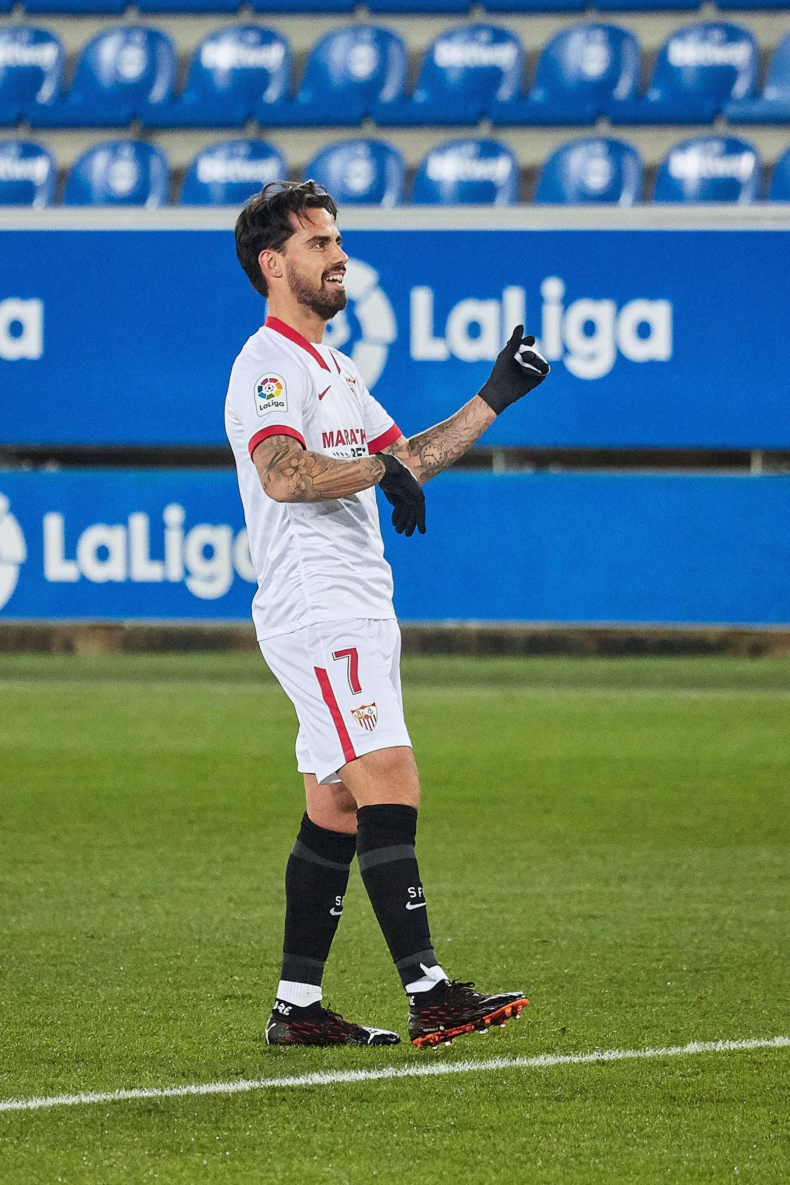 Las imágenes del Alavés-Sevilla
