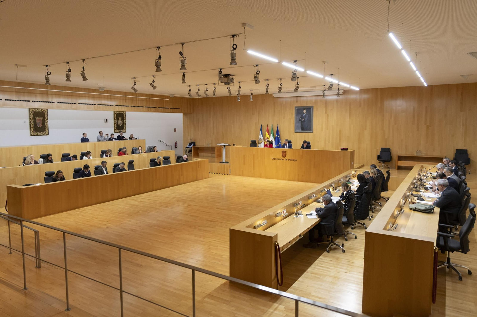 Pleno de la Diputación.