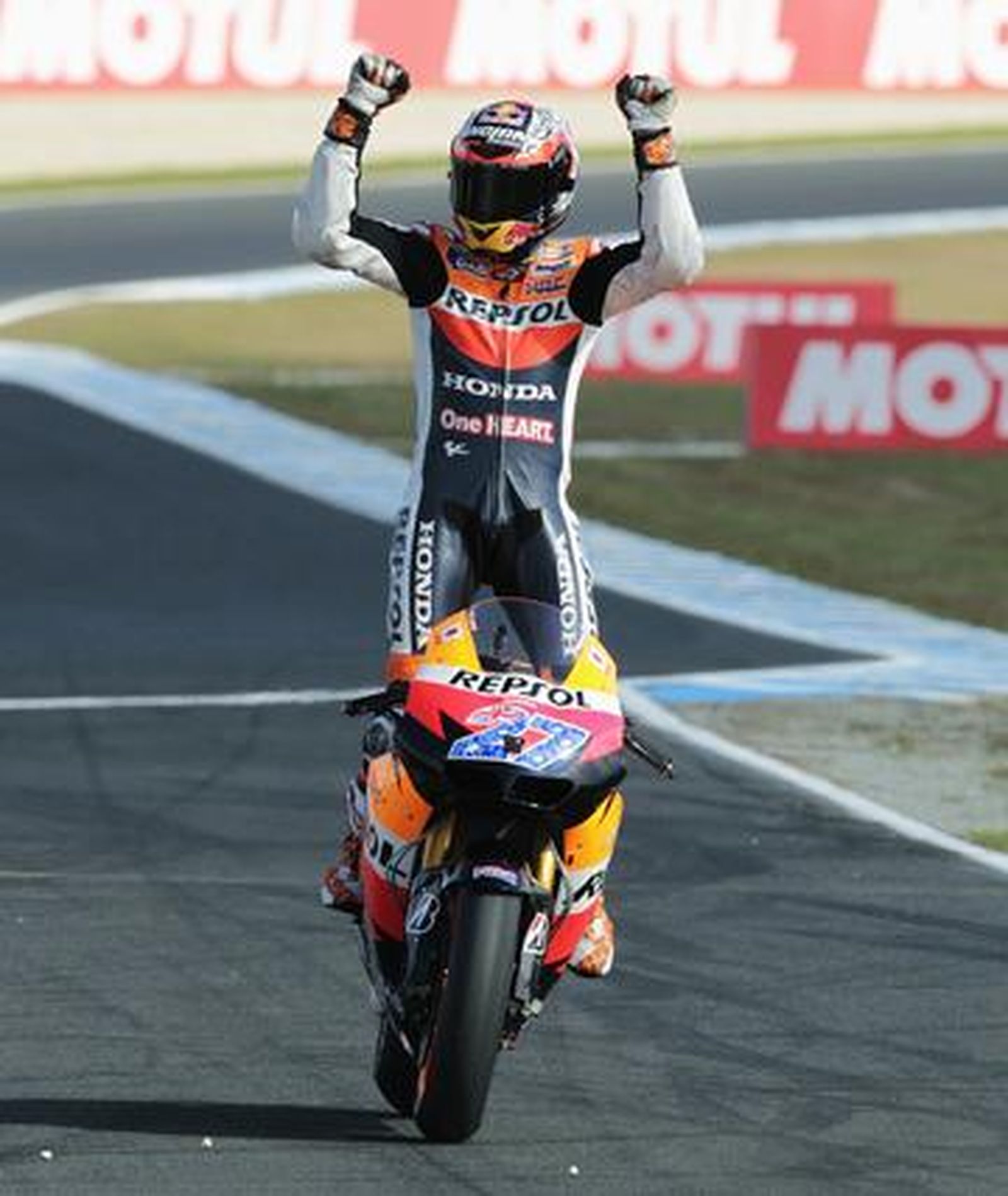 Carrera Moto GP.

Foto: Reuters