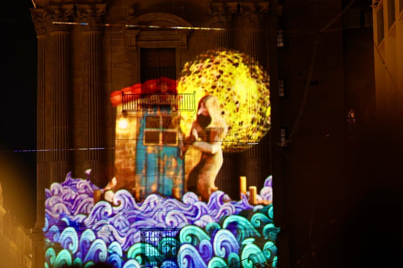 El videomapping de la Catedral recién inaugurado