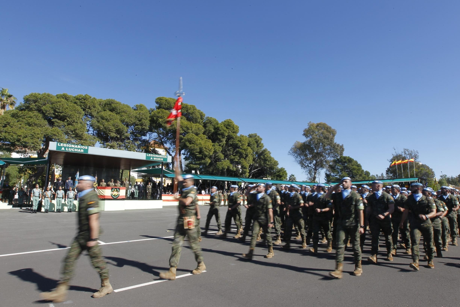 Fotogalería despedida contigente de La Legión con destino Líbano