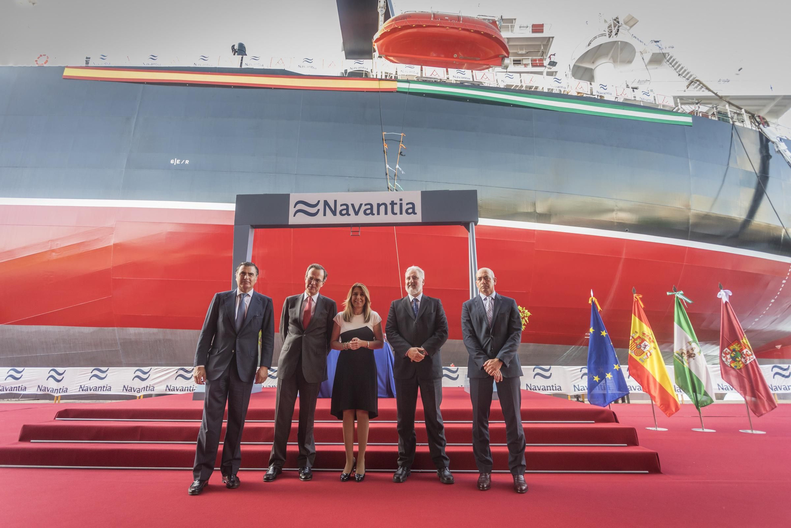 Entrega del nuevo petrolero en los astilleros de Navantia