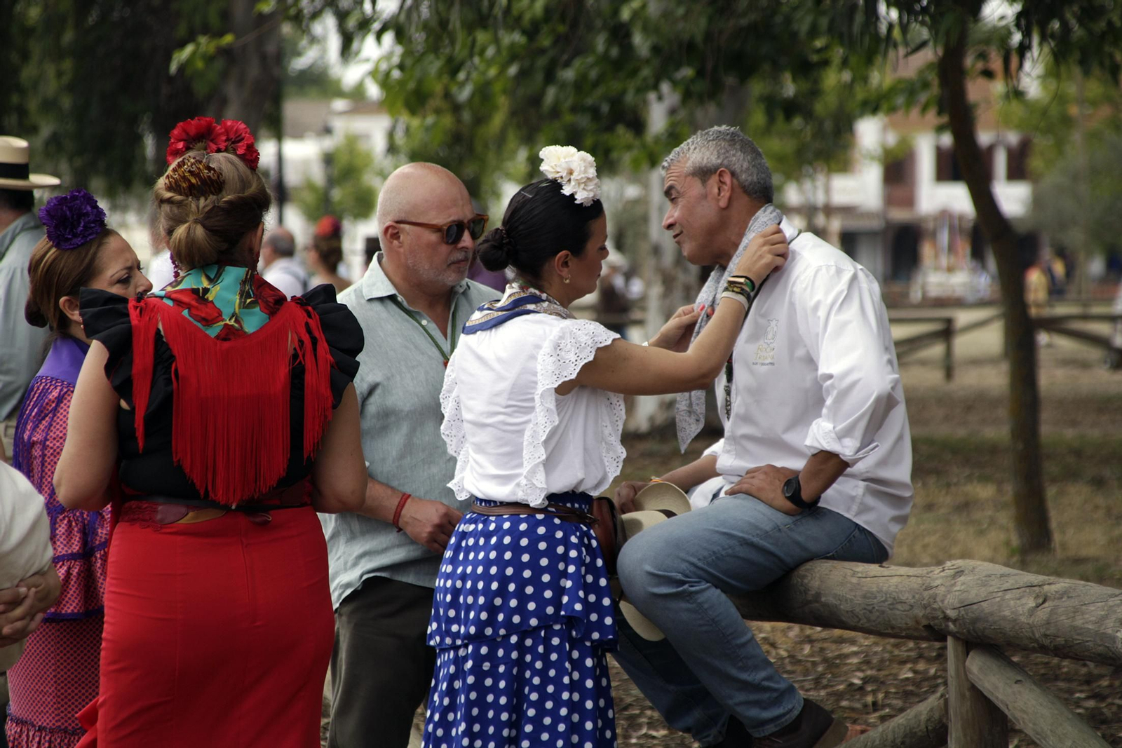 Así se vive la romería en las casas de la aldea